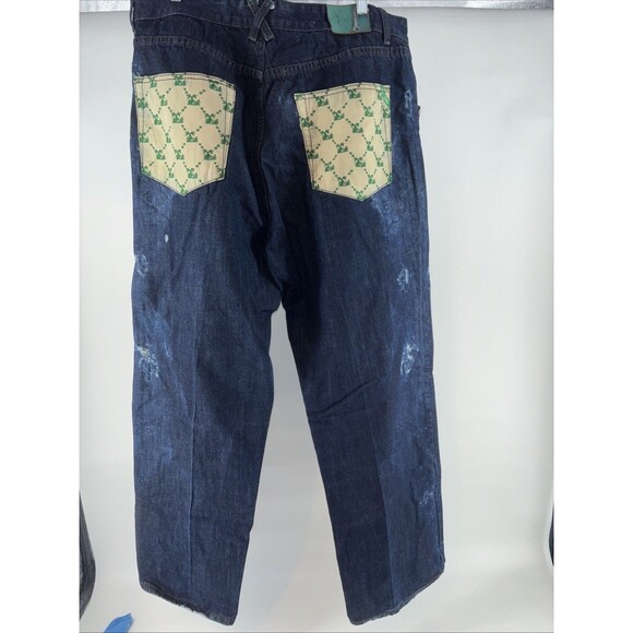 LRG 'Bootleg Raw Denim' Man's Jeans Size: W 40 L 32 VERY GOOD Condition - Picture 14 of 16